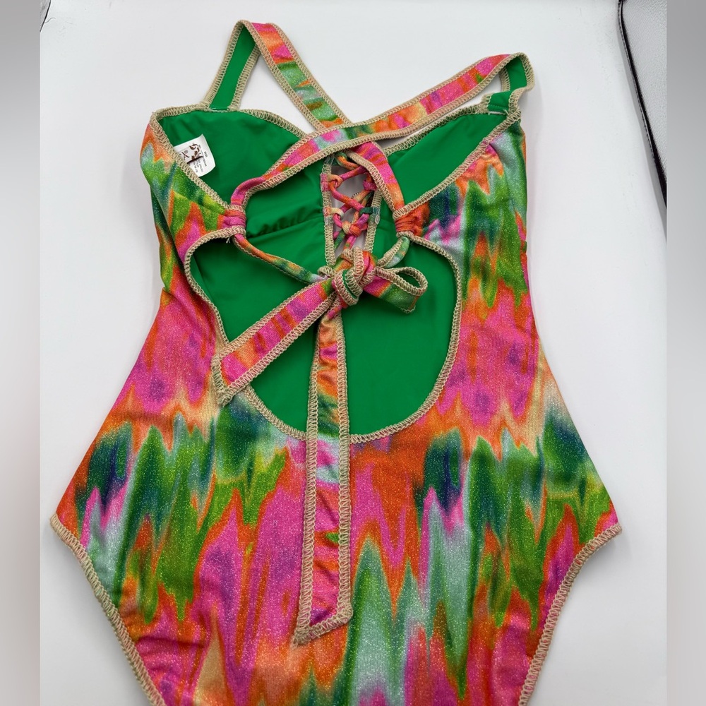 BECCA Mirage Kylam Bandeau One Piece - Picture 6 of 11